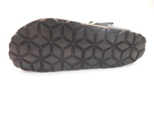 Carica l&#39;immagine nel visualizzatore di Gallery, Sandalo infradito nero multi-oro-fusbet in pelle morbido-fibia oro-animalier-
