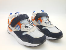Carica l&#39;immagine nel visualizzatore di Gallery, Snaekers bambini-suede e tess.tecnico-super confort-velcro | Grunland Junior
