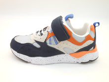 Carica l&#39;immagine nel visualizzatore di Gallery, Snaekers bambini-suede e tess.tecnico-super confort-velcro | Grunland Junior

