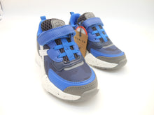 Carica l&#39;immagine nel visualizzatore di Gallery, Sneakers bambino-blu-comoda con velcro | Munich
