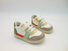 Carica l&#39;immagine nel visualizzatore di Gallery, Primi passi-Sneakers bambino-suede pelle-multicolor-velcro | Kickers
