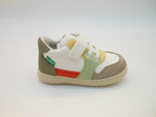 Carica l&#39;immagine nel visualizzatore di Gallery, Primi passi-Sneakers bambino-suede pelle-multicolor-velcro | Kickers
