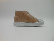 Carica l&#39;immagine nel visualizzatore di Gallery, Sneakers primi passi Falcotto-pelle-glitter laminato
