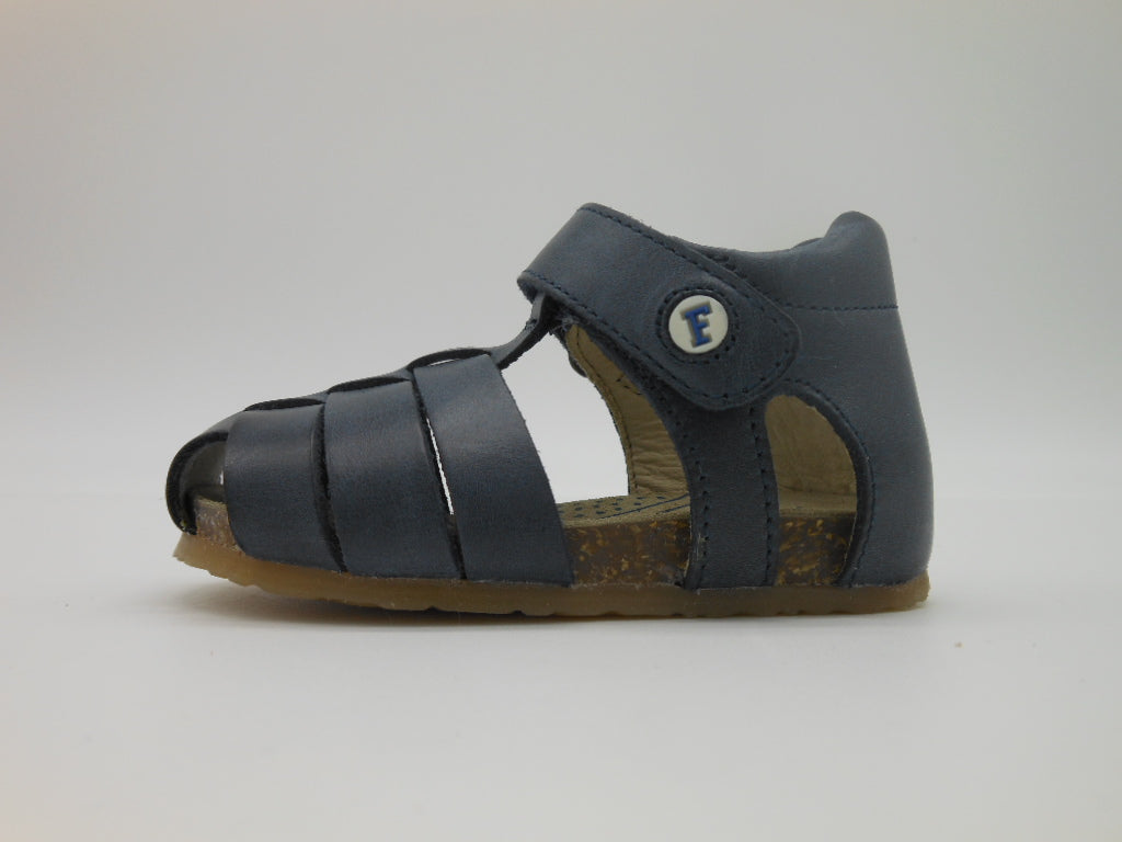 Sandaletto gabbietta Falcotto bimbo-primi passi-blu