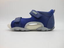 Carica l&#39;immagine nel visualizzatore di Gallery, Sandalo primi passi Camper,nylon blu,

