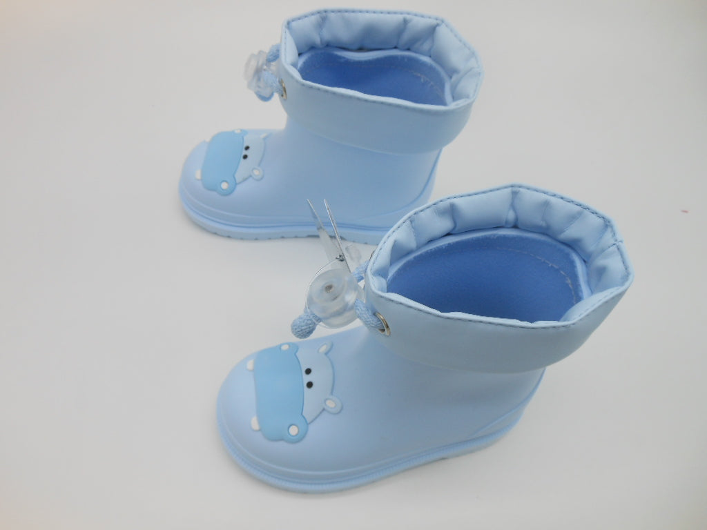 Igor ,stivaletto pioggia primi passi bimbo ,gomma,azzurro,