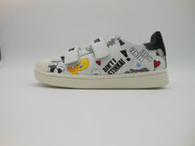 Carica l&#39;immagine nel visualizzatore di Gallery, MOA-Sneakers ragazza in pelle-bianca-Looney Tunes | fashion shoes
