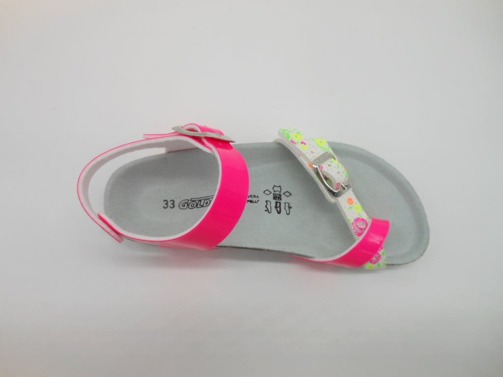 Goldstar sandalo bambina ecopelle fuxia alberodellescarpe Albero delle scarpe