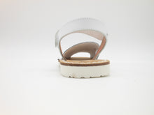 Carica l&#39;immagine nel visualizzatore di Gallery, Sandalo minorchino-bambina-glitter multicolor-pelle-made in Italy | shoeb76
