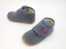 Carica l&#39;immagine nel visualizzatore di Gallery, Pantofola bambino Grunland-cotone 100%-blu
