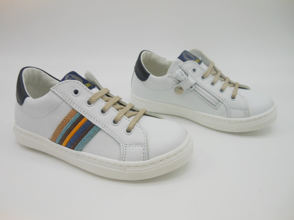 Sneakers bassa primi passi-Walkey-bambino-vera pelle | alberodellescarpe.it