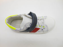 Carica l&#39;immagine nel visualizzatore di Gallery, Scarpa bambino-Sneakers bassa primi passi-Walkey-vera pelle | alberodellescarpe.it
