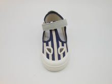 Carica l&#39;immagine nel visualizzatore di Gallery, Primi passi bimbo-cotone 100%-righe blu |dxo| made in Italy
