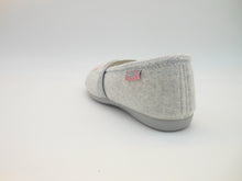 Carica l&#39;immagine nel visualizzatore di Gallery, Grunland Junior-comoda ballerina in cotone organico 100%-bianca con elastico-
