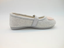 Carica l&#39;immagine nel visualizzatore di Gallery, Grunland Junior-comoda ballerina in cotone organico 100%-bianca con elastico-
