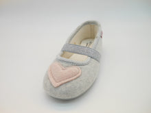 Carica l&#39;immagine nel visualizzatore di Gallery, Grunland Junior-comoda ballerina in cotone organico 100%-bianca con elastico-
