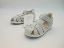 Carica l&#39;immagine nel visualizzatore di Gallery, Sandalo bambina-ragnetto in vera pelle-glitter-velcro | Gioiecologiche
