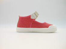 Carica l&#39;immagine nel visualizzatore di Gallery, Ballerina-bambina-ballerine in cotone-100% made in Italy | alberodellescarpe.it
