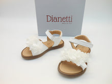 Carica l&#39;immagine nel visualizzatore di Gallery, Sandalo bambina-primi passi-Vera Pelle-elegante e comodo | Dianetti
