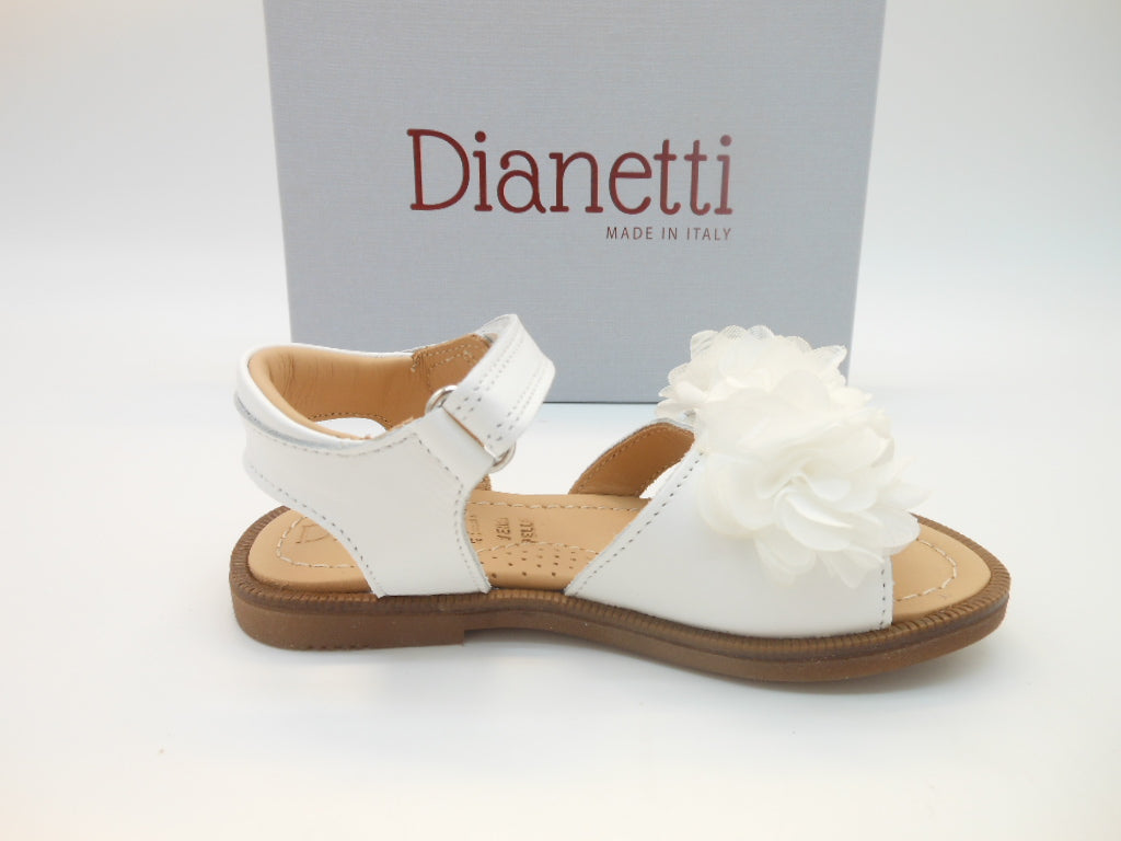 Sandalo bambina primi passi Vera Pelle elegante e comodo Dianetti Albero delle scarpe