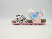 Carica l&#39;immagine nel visualizzatore di Gallery, Sandalo bambina-primi passi-plantare in pelle-velcro | Animalier
